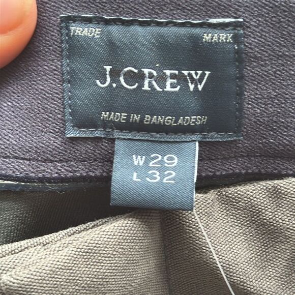 J Crew 484 Slim-fit midweight tech pant Men’s Size 29 x 32 Carbon Grey - Picture 5 of 8